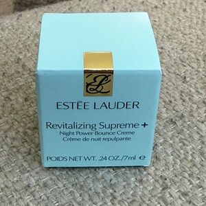 Estee Lauder Revitalizing Supreme+ Night Power Bounce Creme - Travel Size .24 Oz